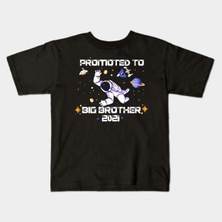 big brother 2021 boy astronaut pregancy announcement Kids T-Shirt